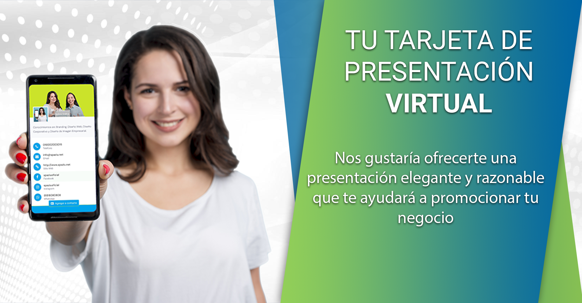 tarjeta de presentacion virtual